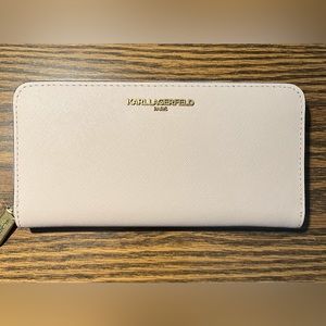 Karl Lagerfeld Long Zip Around Wallet